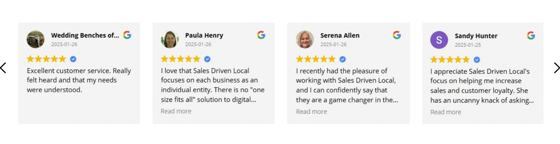testimonials
